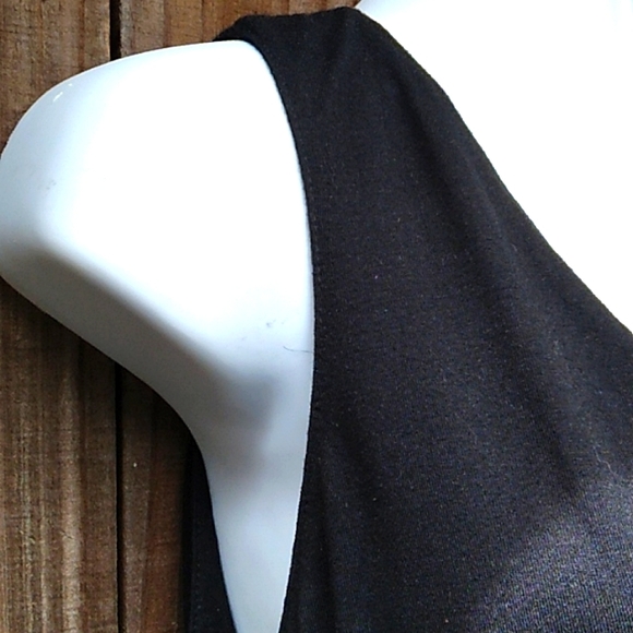 Deep V neck Knit Dress (3X) - Picture 4 of 8